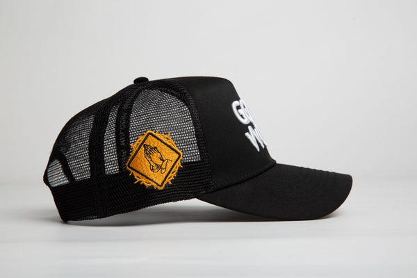 God’s Work- Signature Series (Black) mesh snap-back