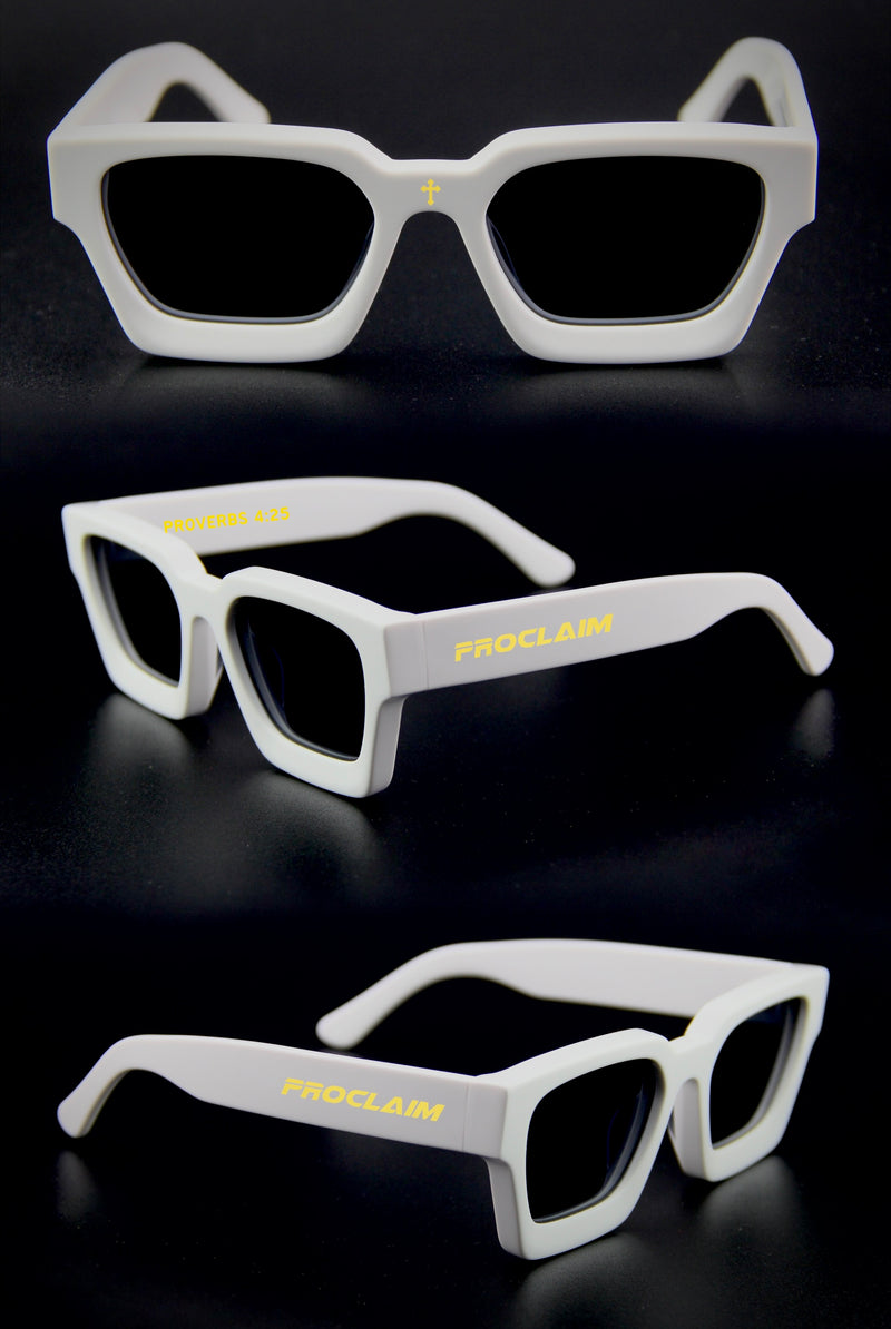 Proclaim Vision Sunglasses  (White)