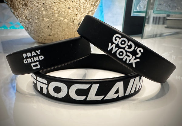 Proclaim Wrist Bands 3 Pack