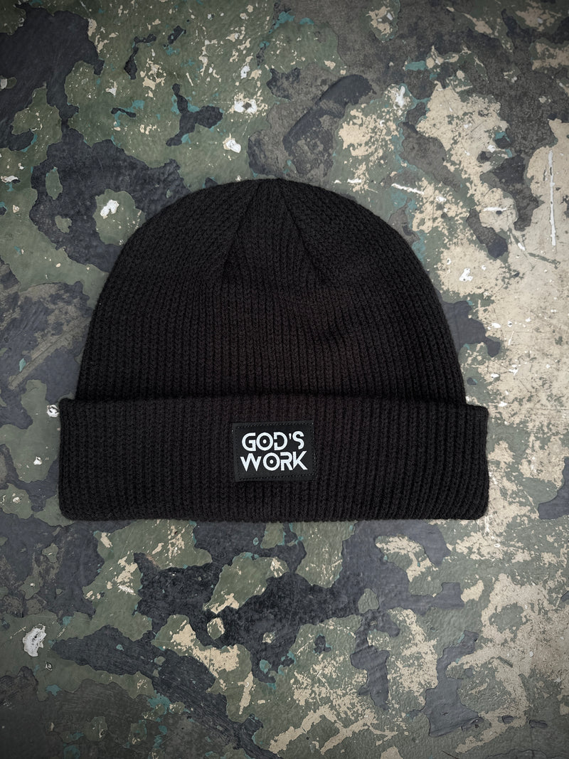 God's Work Cuffed Beanie