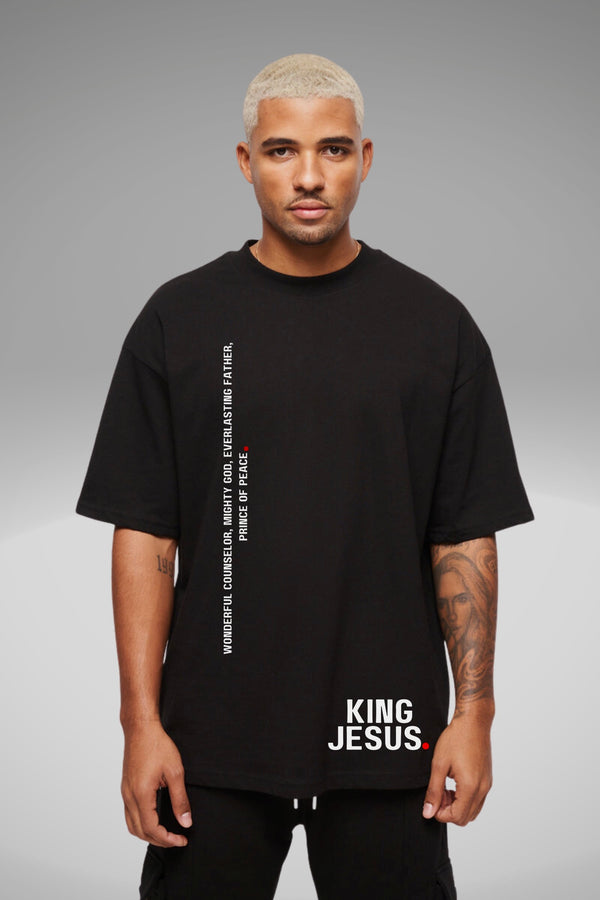 King Jesus oversized t-shirt