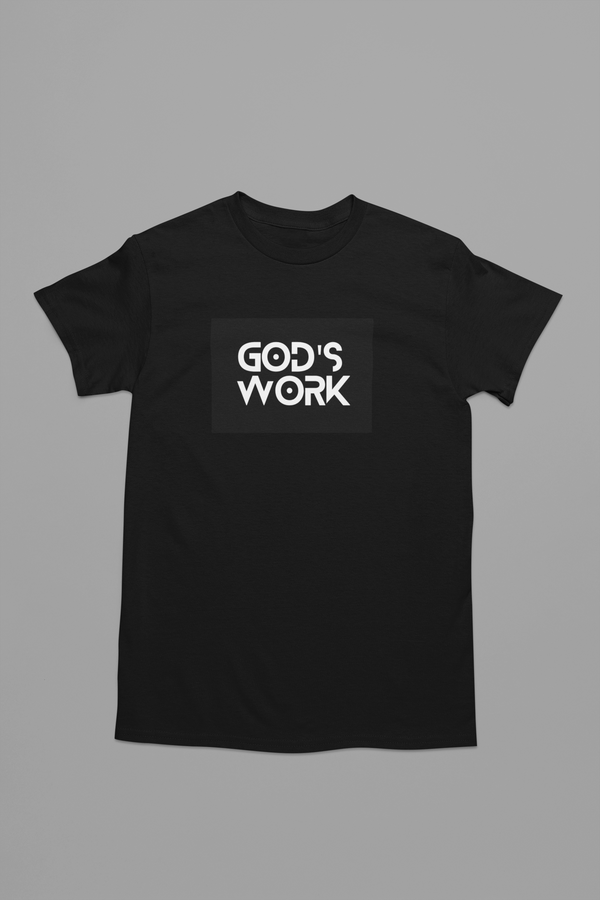 God's Work T-Shirt (Black)